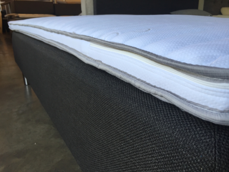 Boxmadras dobb. pocket 90 x 210 cm.
