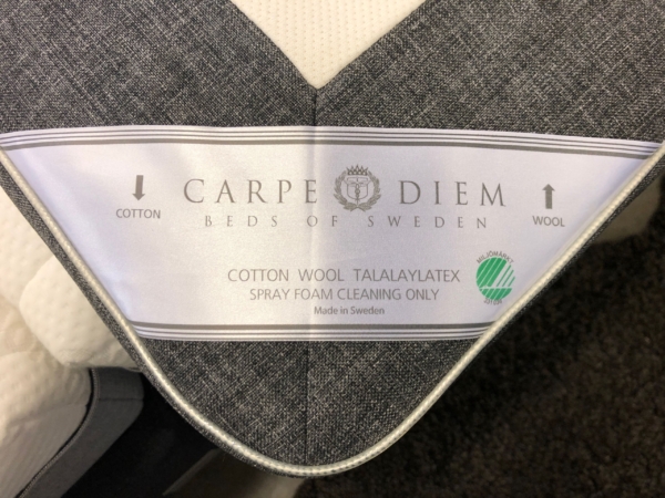 Carpe Diem Luxury Topmadras 90 x 210 cm.